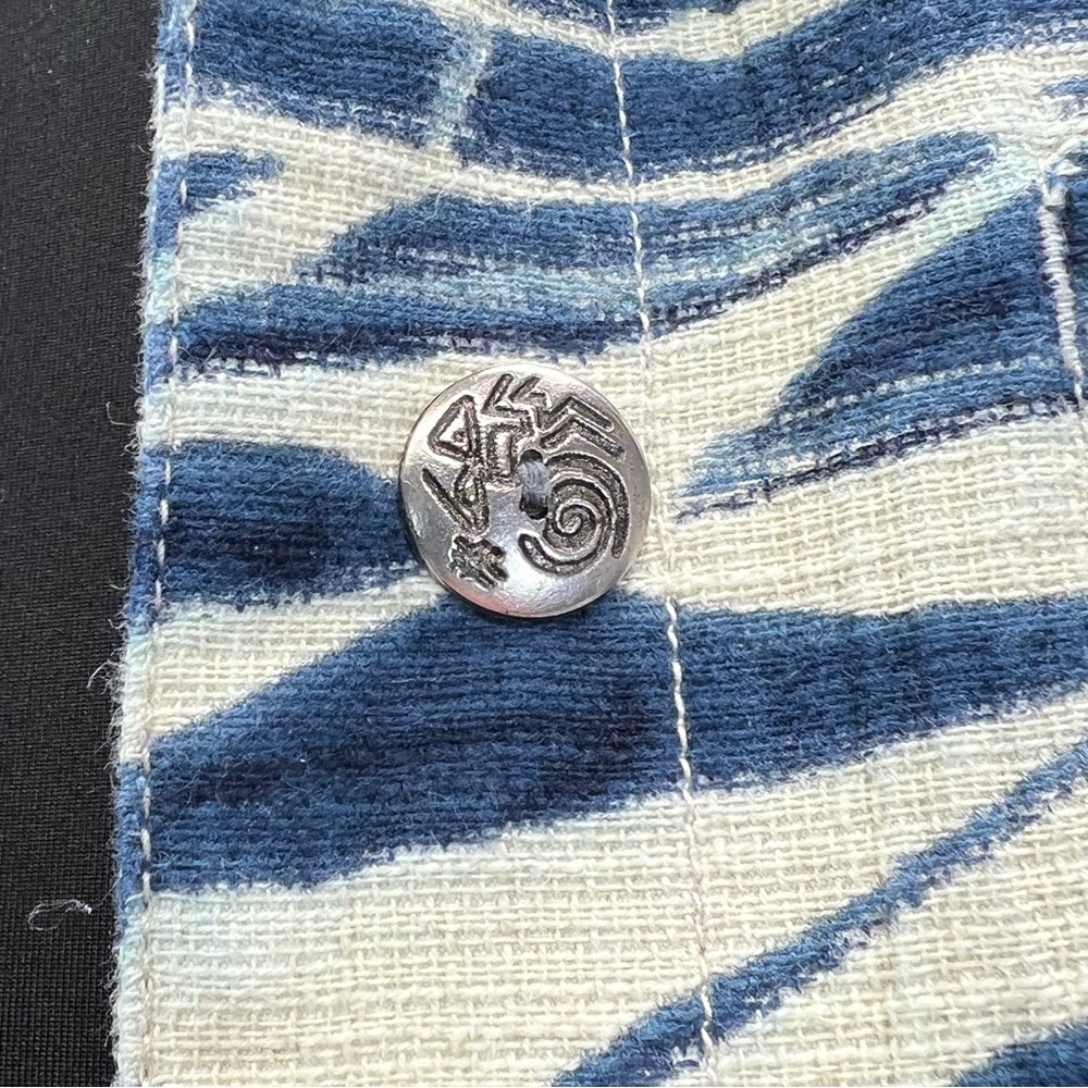 CHICO’S 100% Cotton L/S Button Front Casual Jacket - Picture 8 of 10